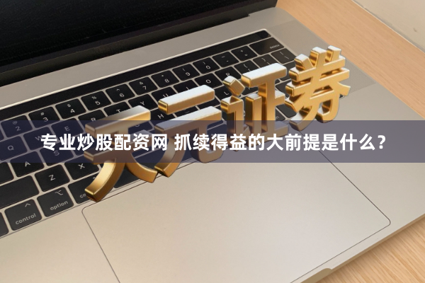 专业炒股配资网 抓续得益的大前提是什么？