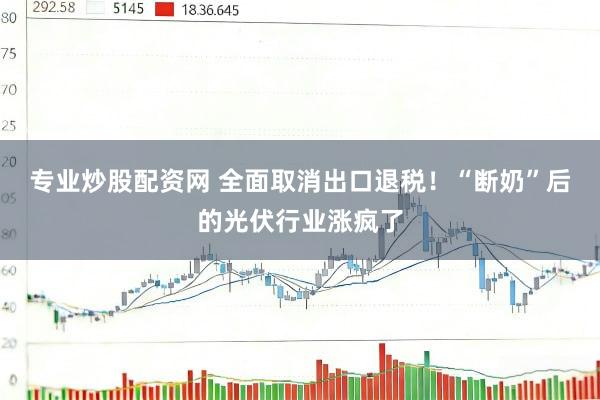 专业炒股配资网 全面取消出口退税！“断奶”后的光伏行业涨疯了